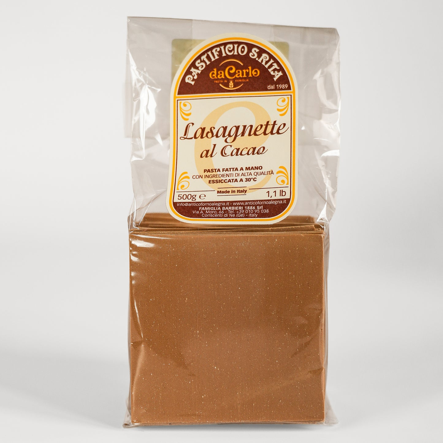 LASAGNETTE con CACAO