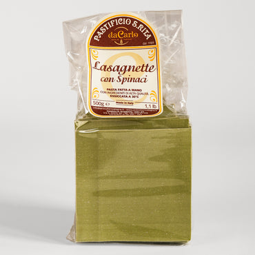 LASAGNETTE con SPINACI