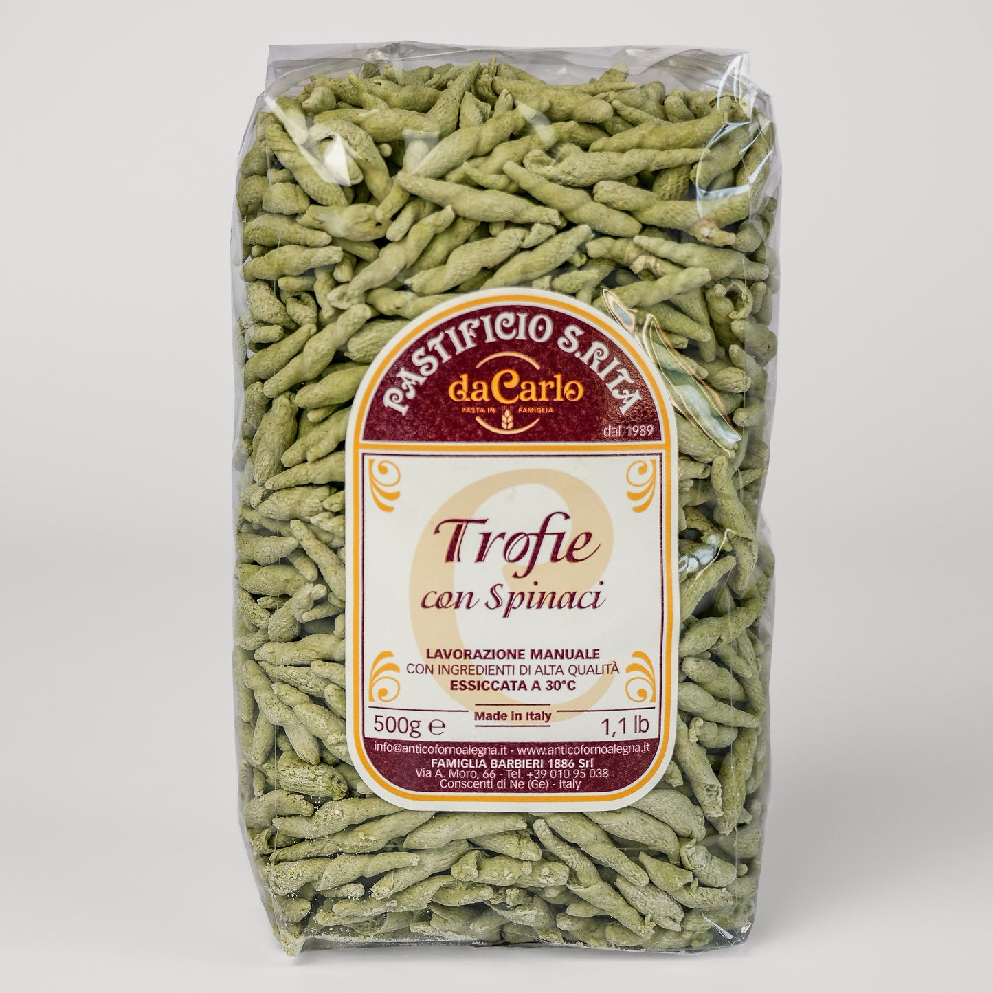 TROFIE agli SPINACI